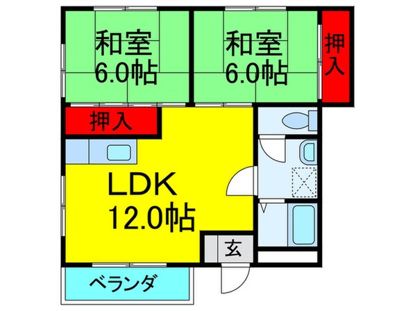 ＫＨＤ香里の物件間取画像